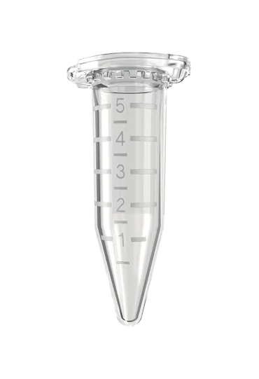 艾本德Eppendorf Tubes? 5.0 mL 帶鎖扣蓋，啟動套裝, 5.0 mL, 400 個離心管（2 盒， 每盒 2 包ｘ100 個），2 個離心管架（可放置 12 個離心管），白色；8 